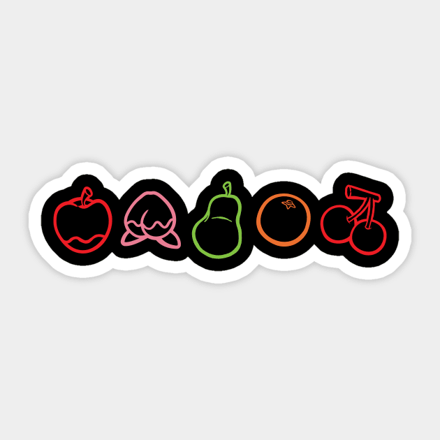 Fruit Crossing Medley Sticker by NerdGamePlus